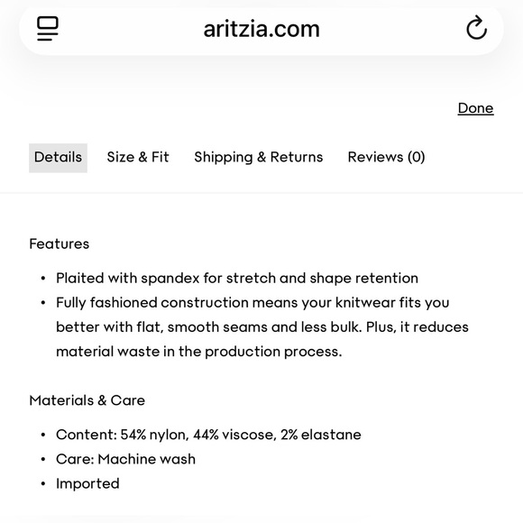 Aritzia Ten by Babaton Paramount Pant - Picture 8 of 10